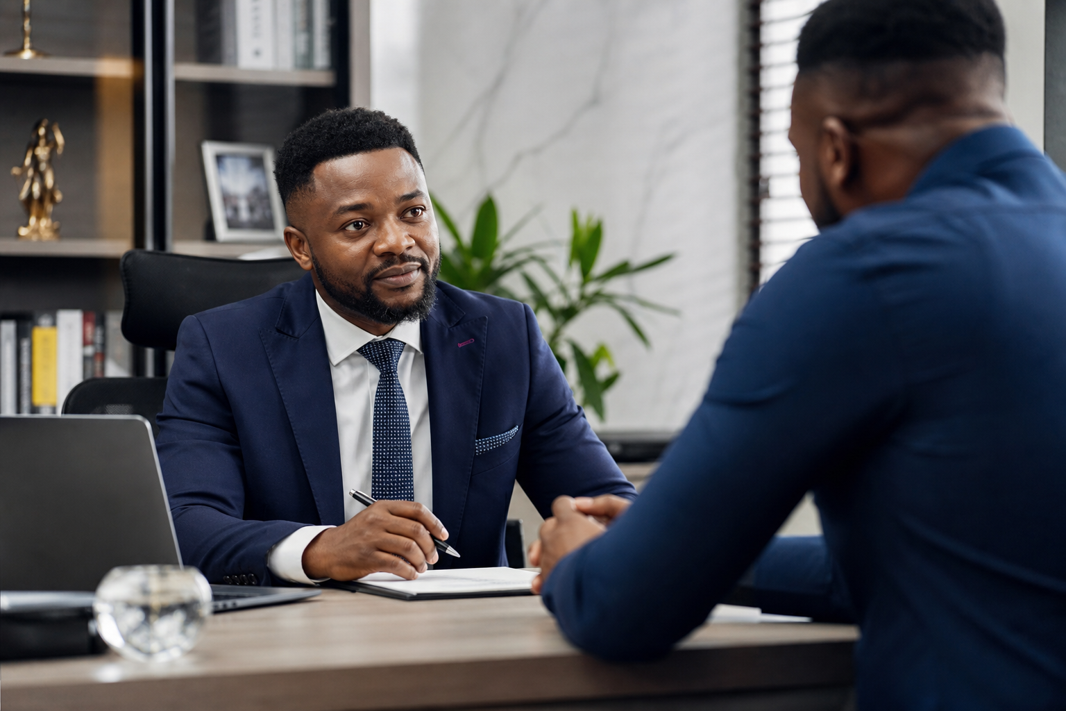 Legal consultation at Mosiane and Maoko Attorneys